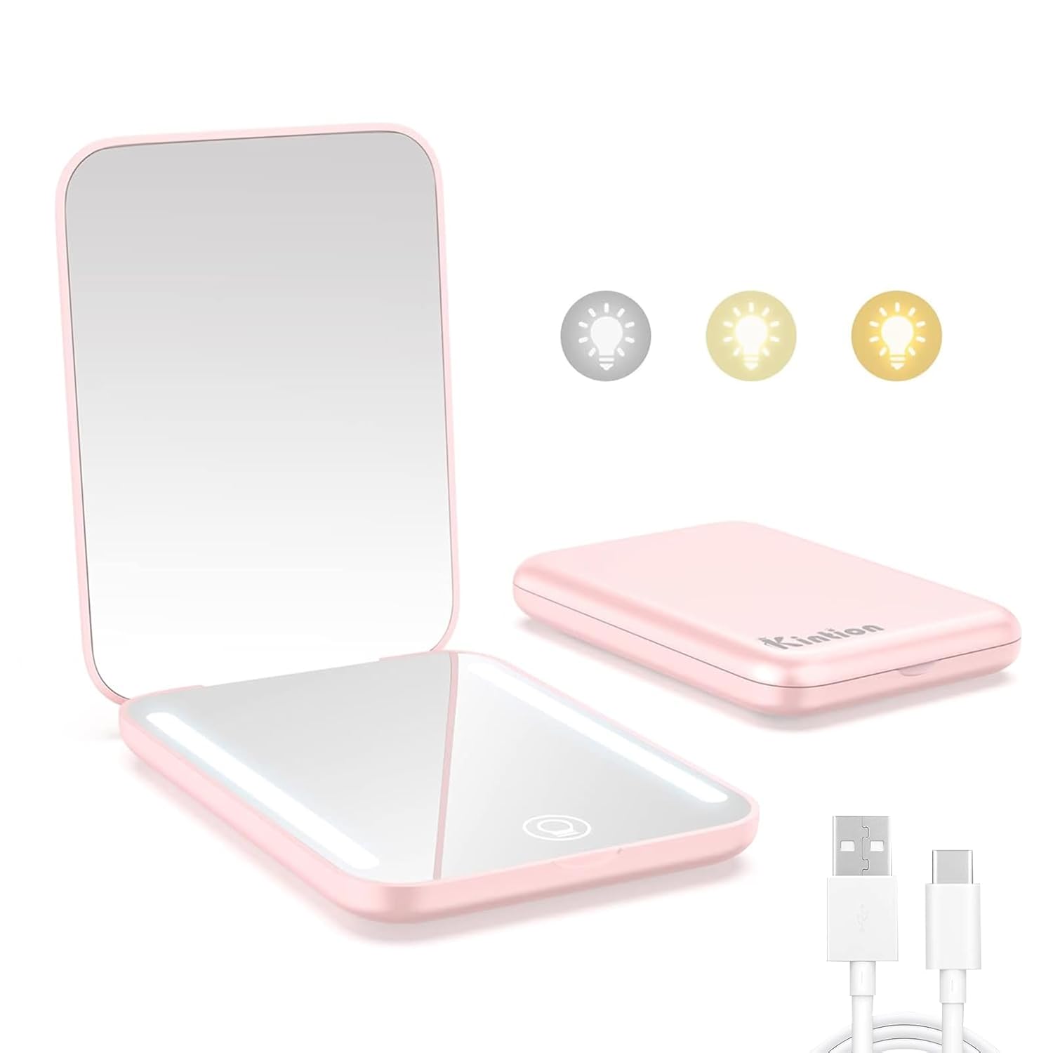 Rechargeable LED Makeup Mirror