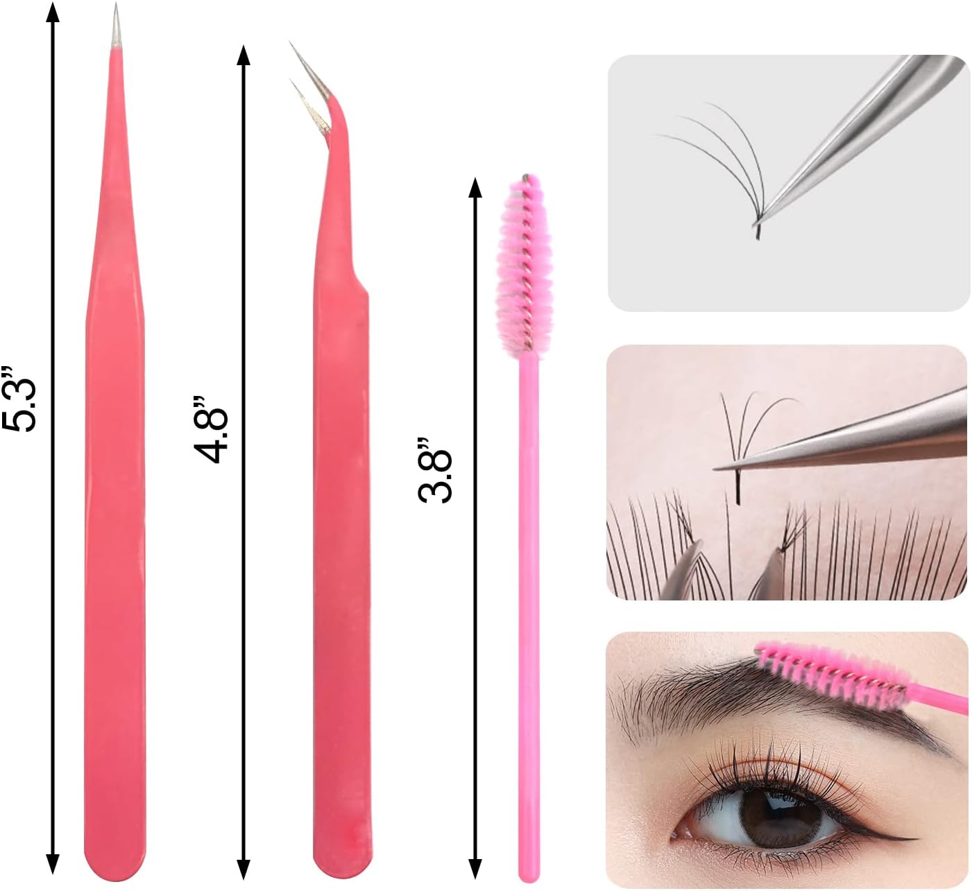 Precision Lash Tweezers