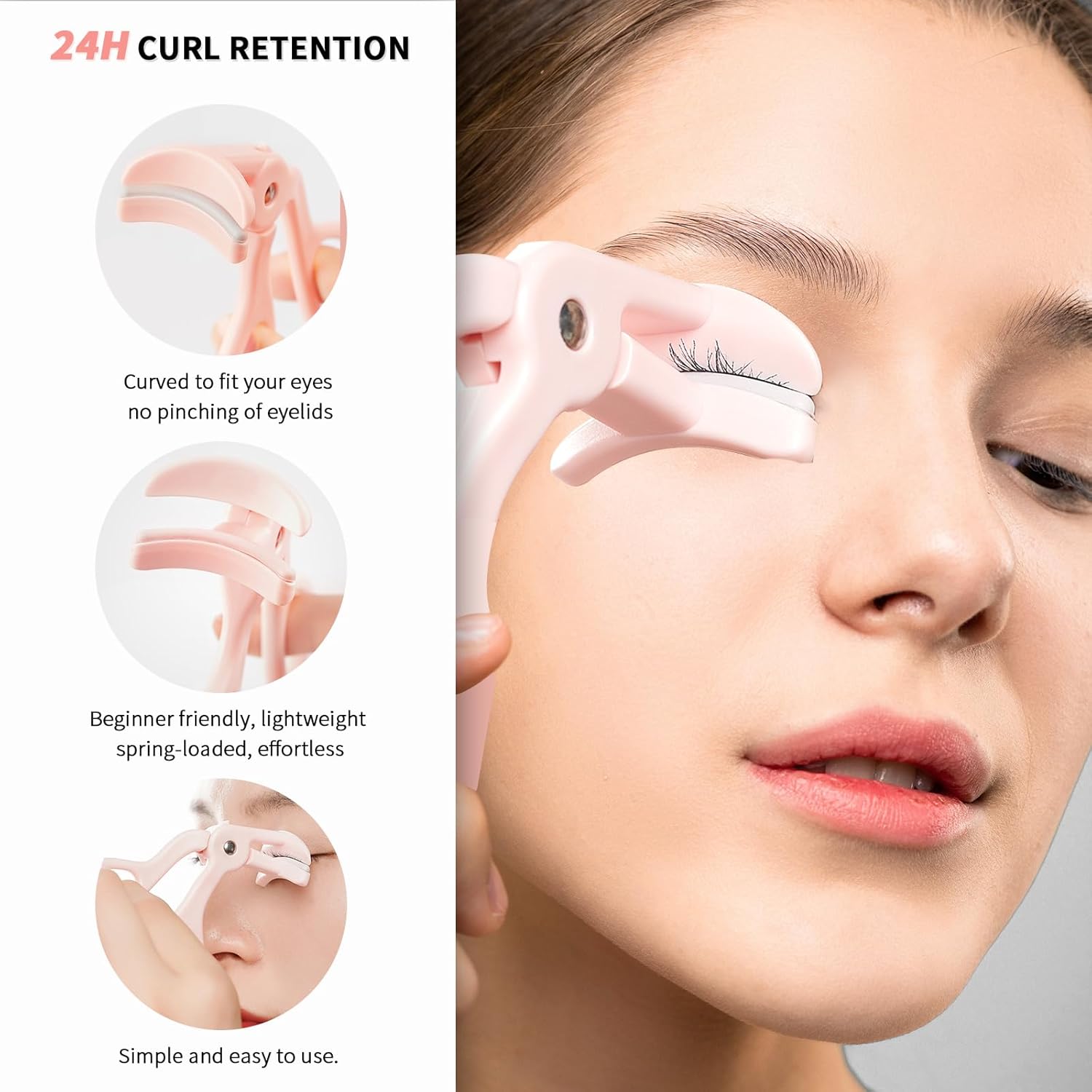 Classic Eyelash Curler with Silicone Pads