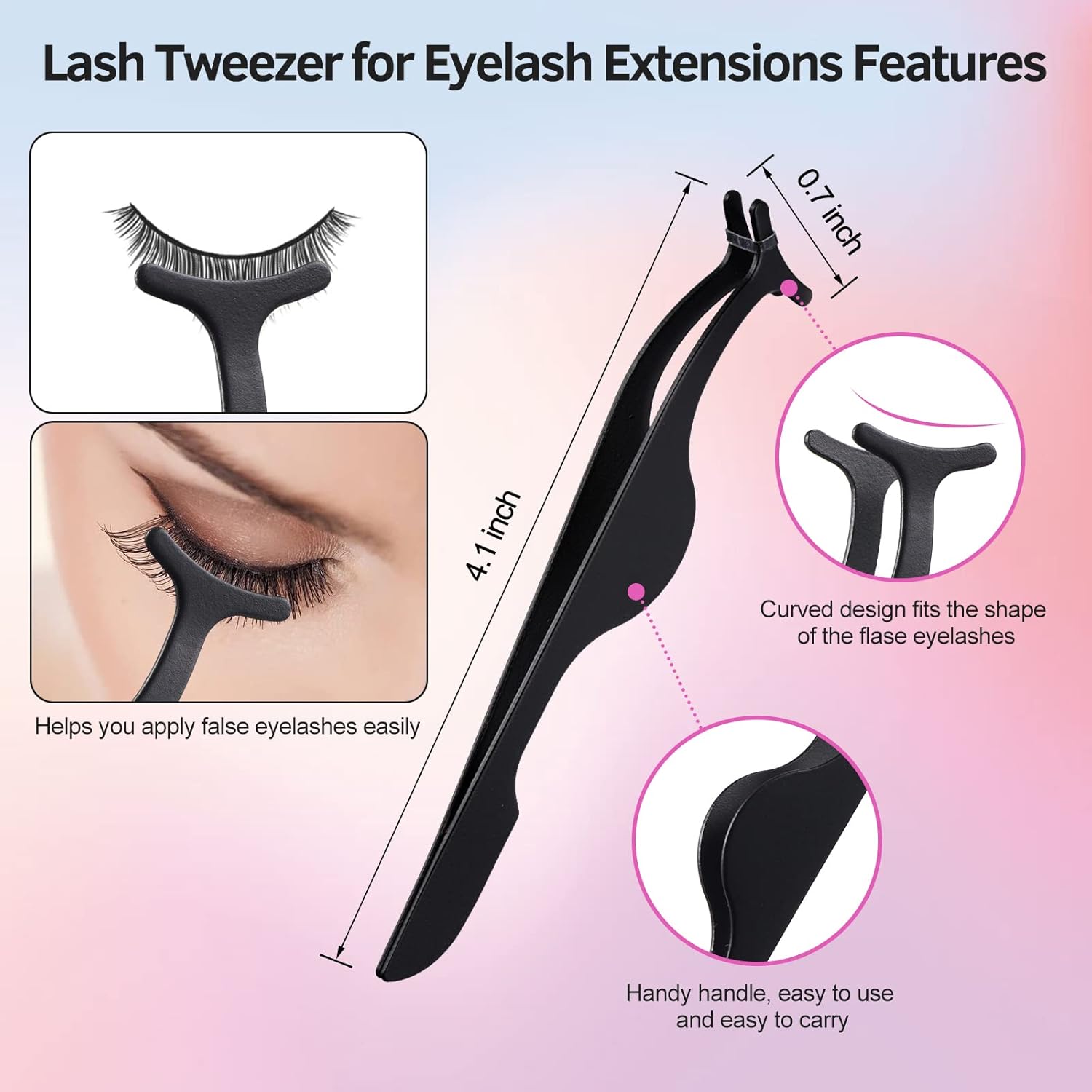 Eyelash Extension Separator Tool