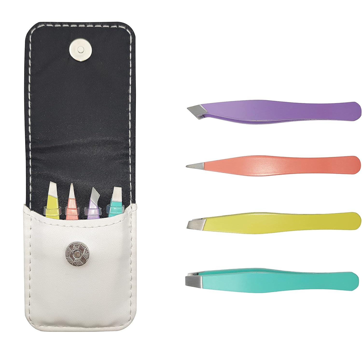 Mini Eyebrow Tweezer Set