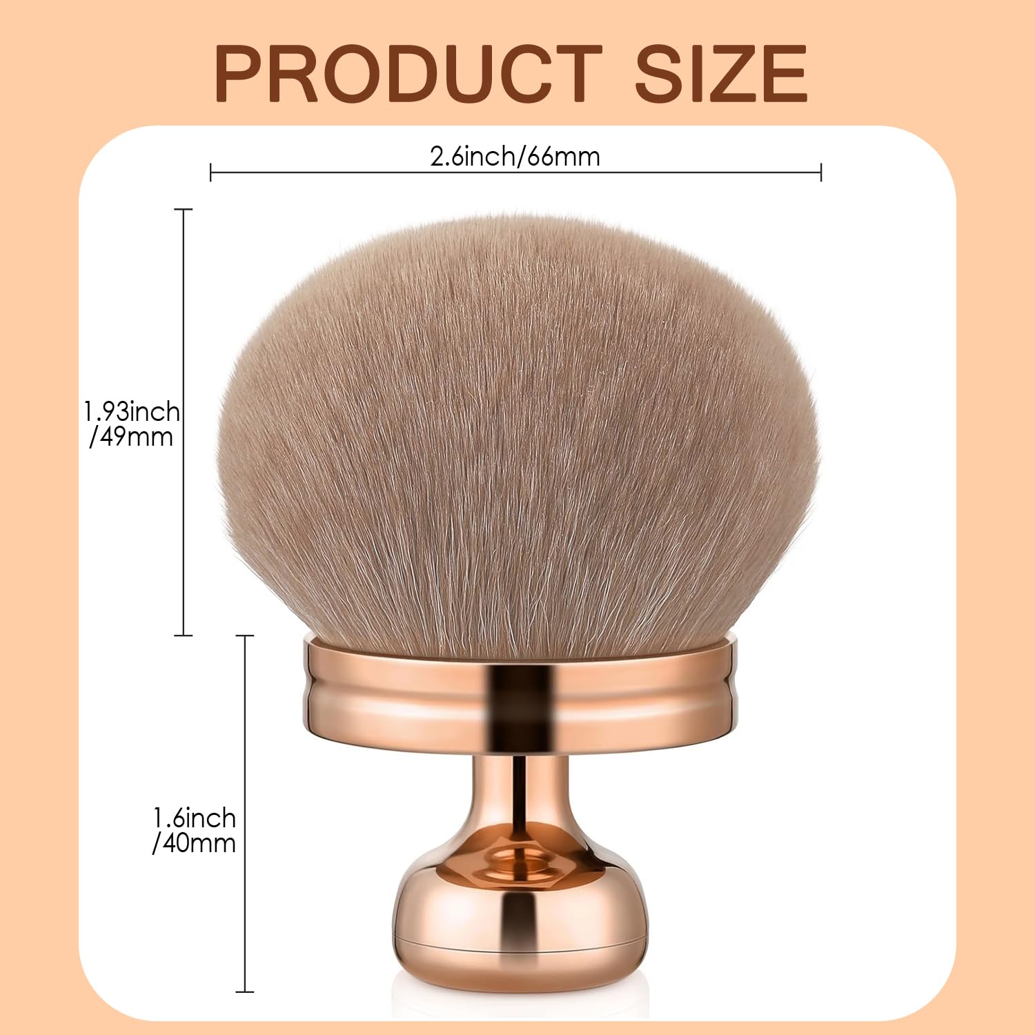 Wide-Head Foundation & Bronzer Brush