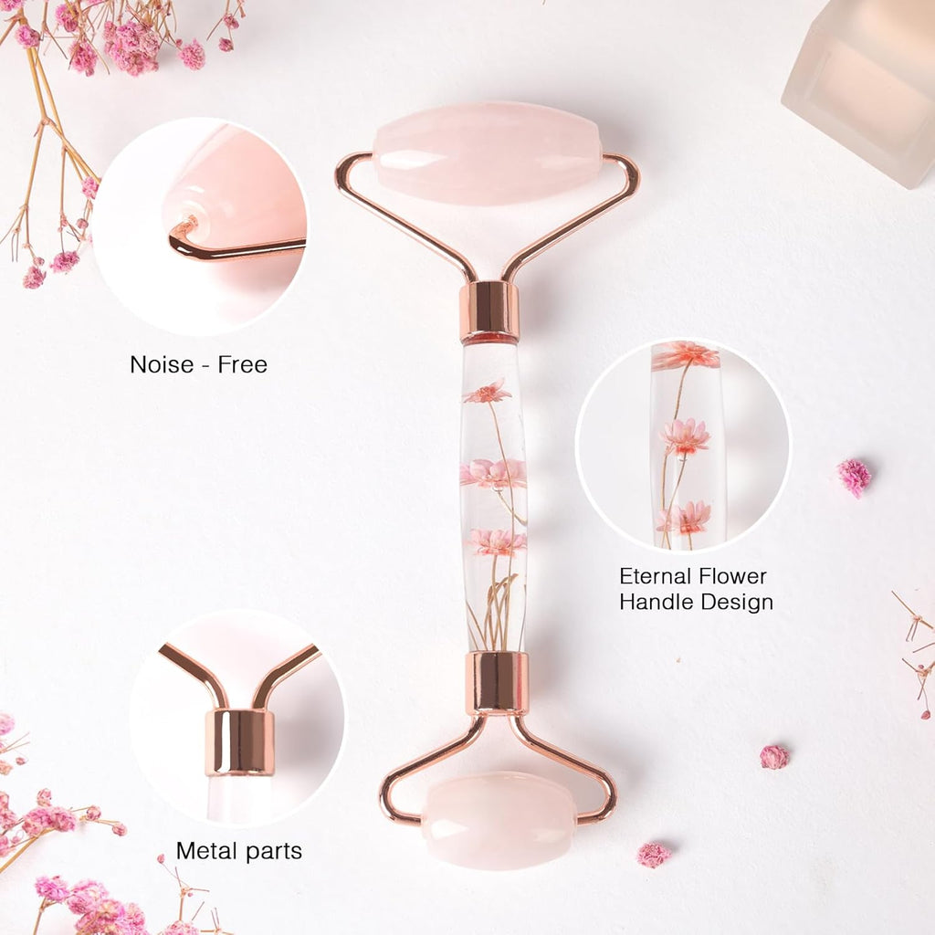 Rose Quartz Facial Roller