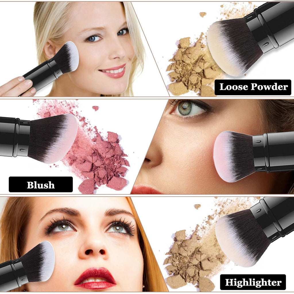 Retractable Kabuki Brush