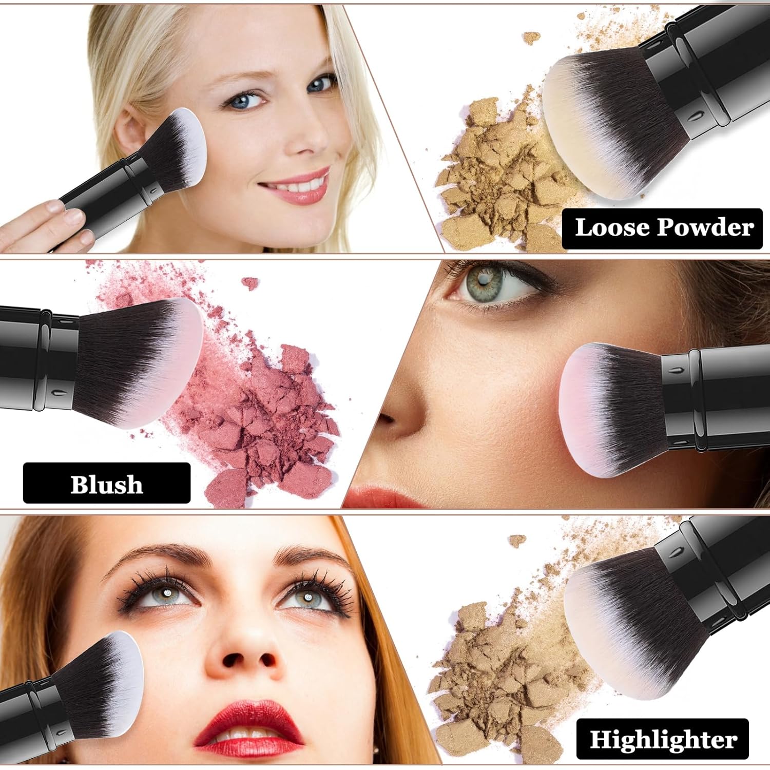 Retractable Kabuki Brush