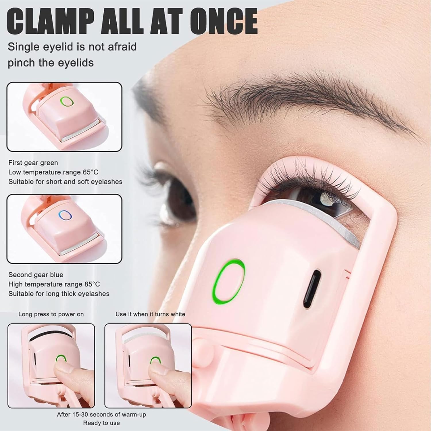 GlowCurl Heated Eyelash Curler