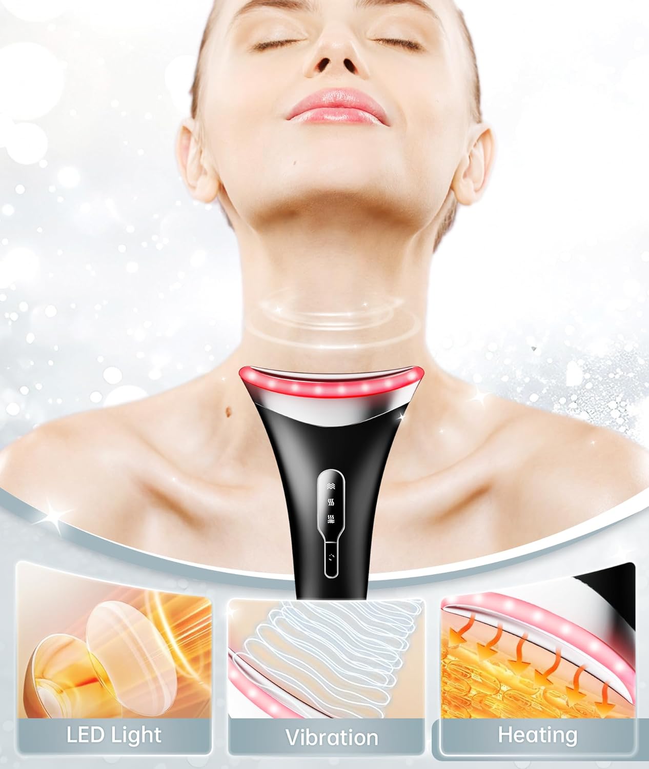 Thermal Vibrating Face Massager